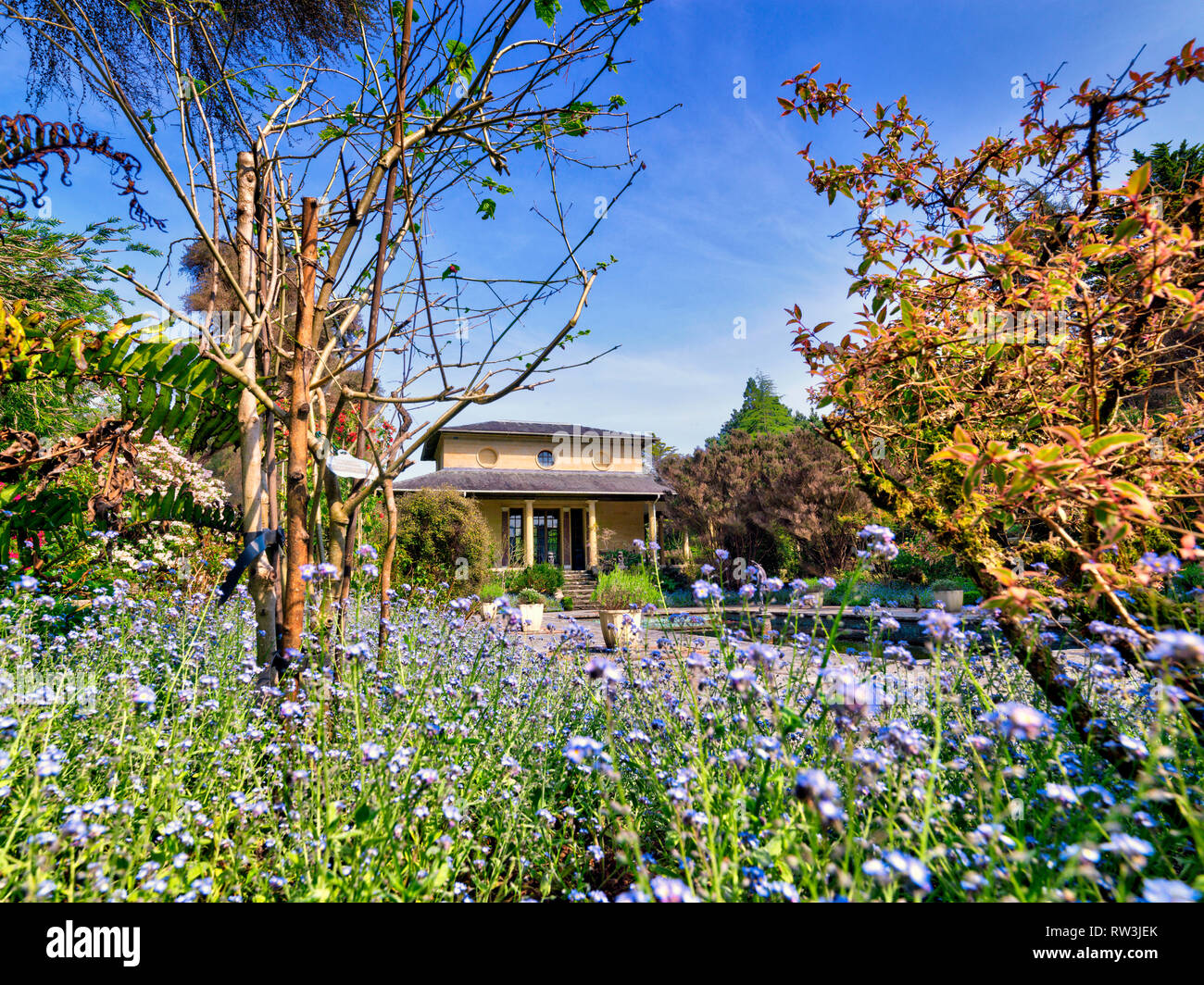 Il giardino italiano sulla Isola di Garinish nella contea di Cork Foto Stock