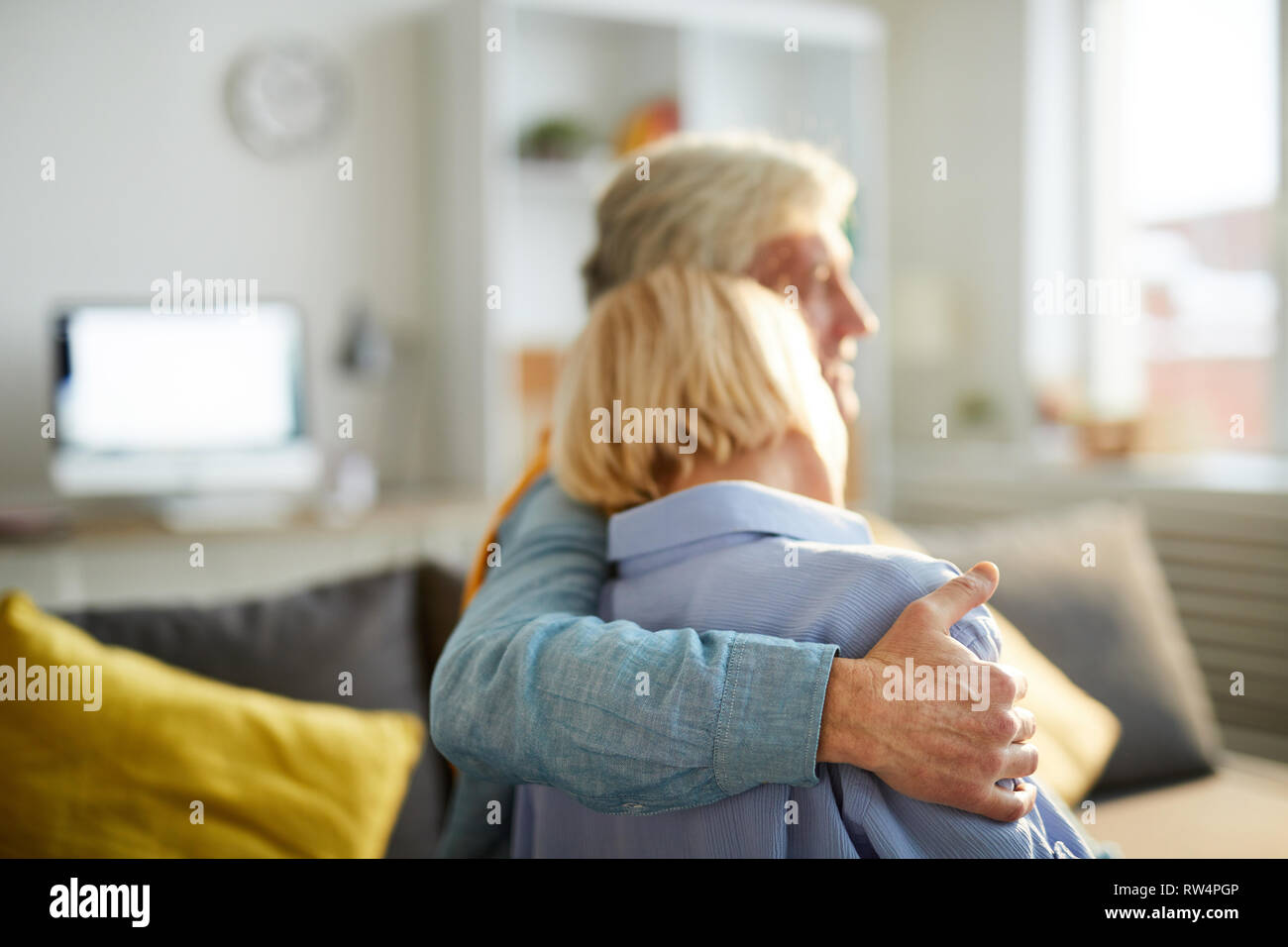 Offerta Coppia senior Foto Stock