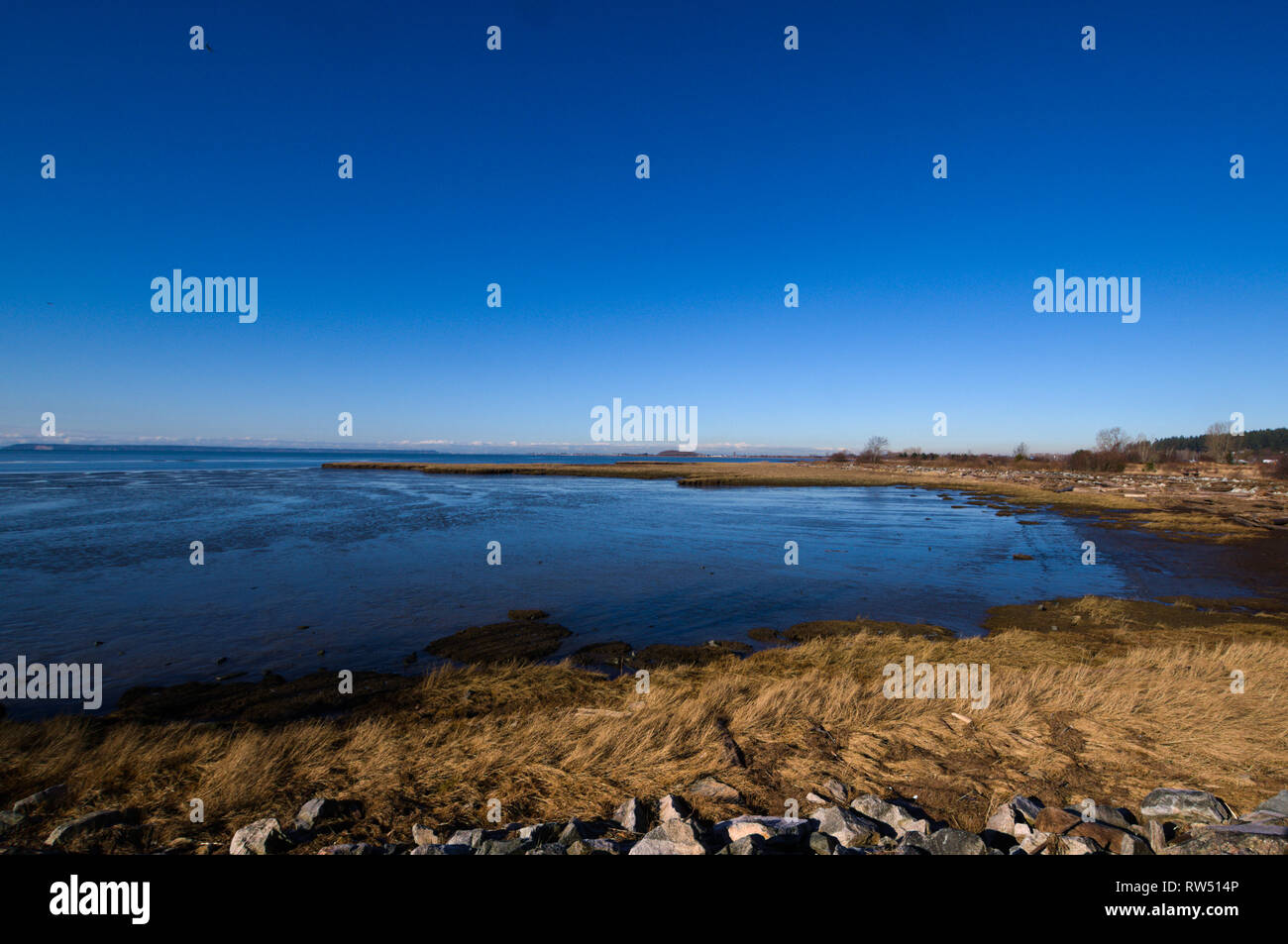 Mud Bay Park a Surrey, British Columbia, Canada Foto Stock