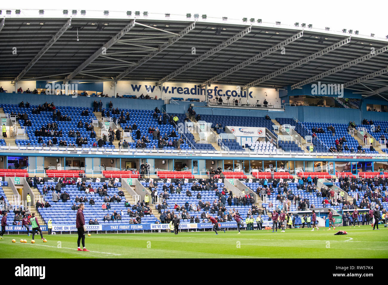 Madejski Stadium, Lettura Calcio Club Foto Stock