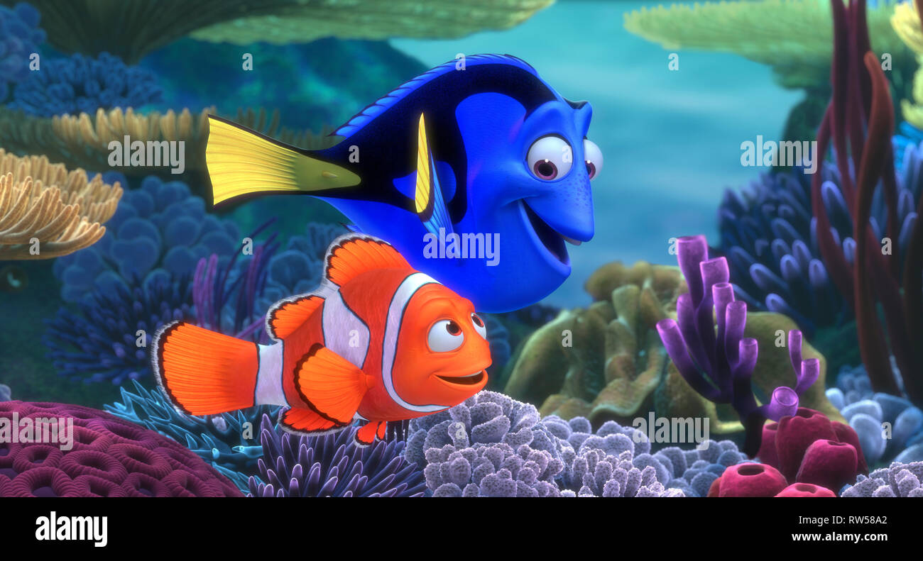 marlin-dory-finding-nemo-2003-immagini-e-fotos-stock-alamy