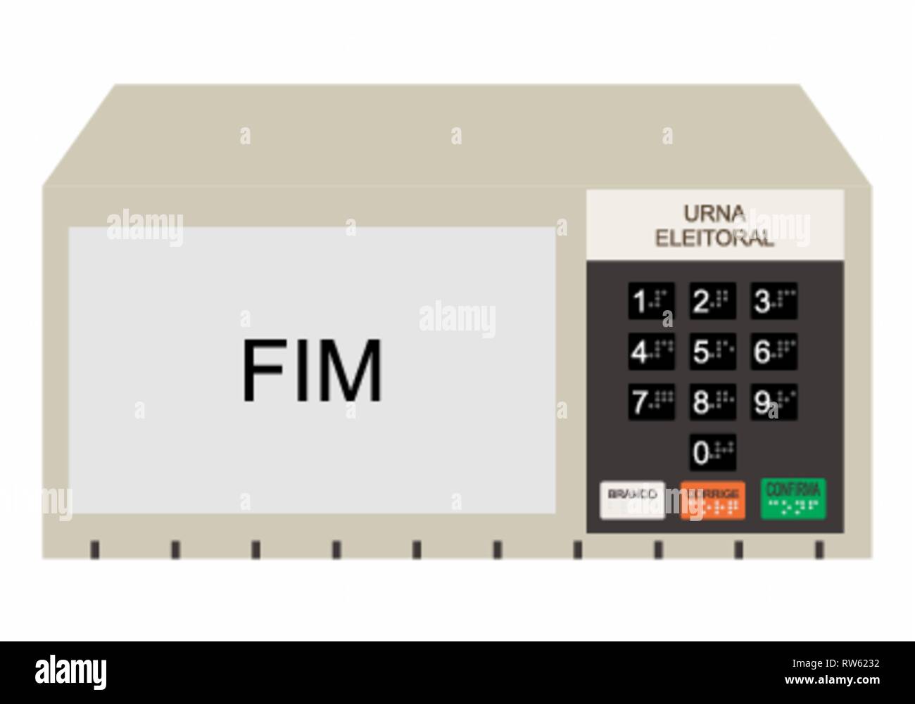 Urna Illustrazione Vettoriale