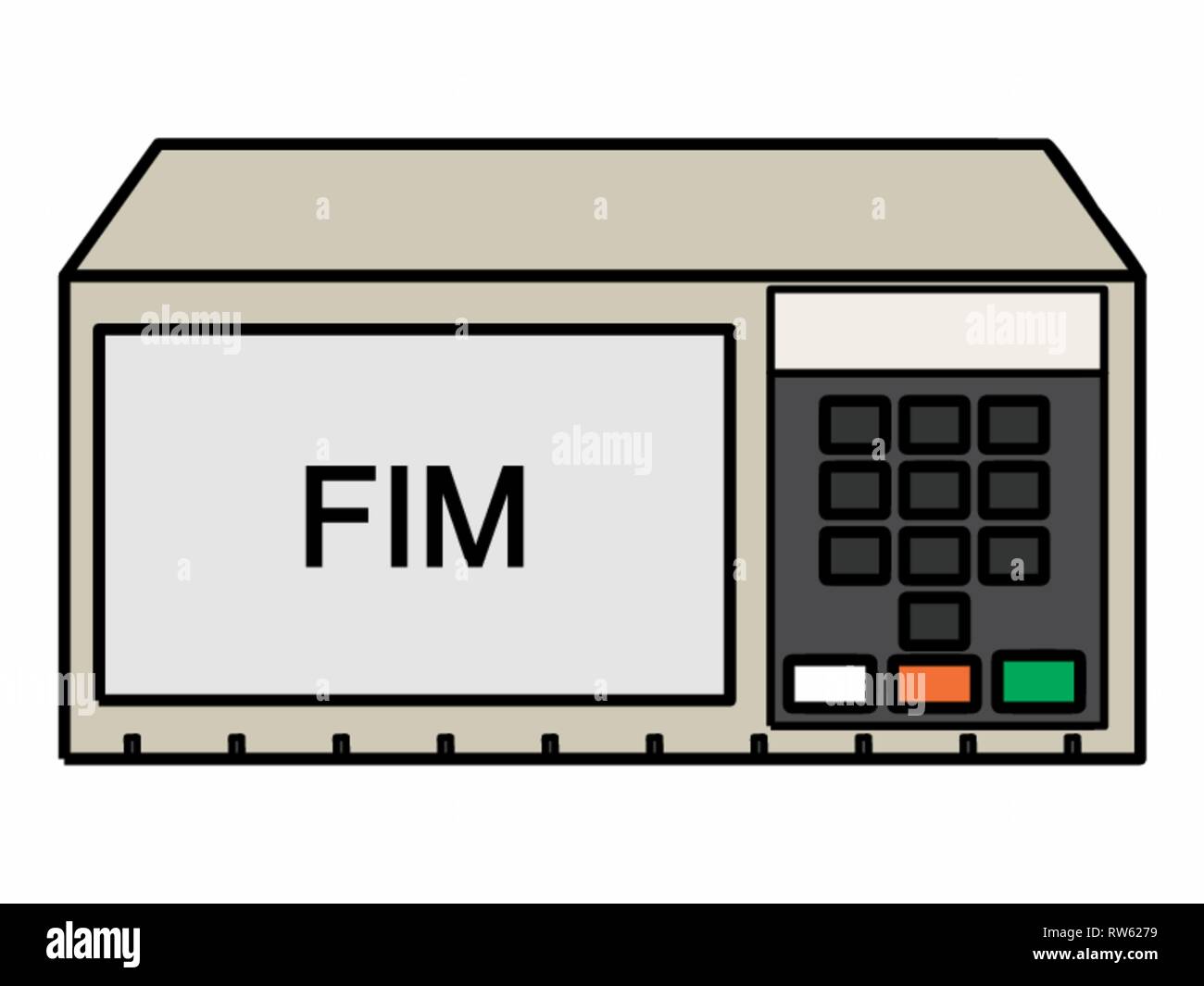 Icona di URN Illustrazione Vettoriale