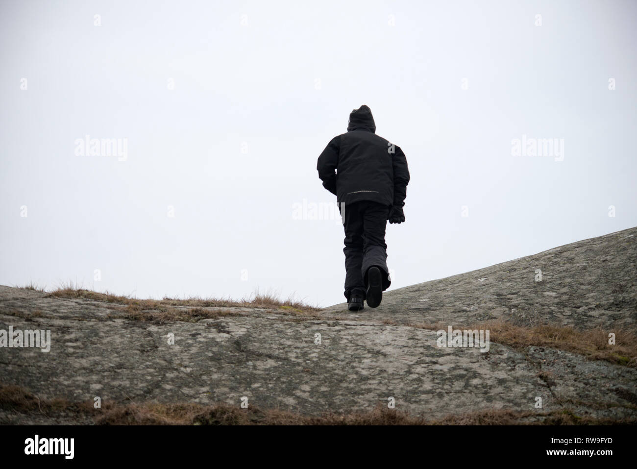 La Svezia, figlio, figlia, nonni Foto Stock