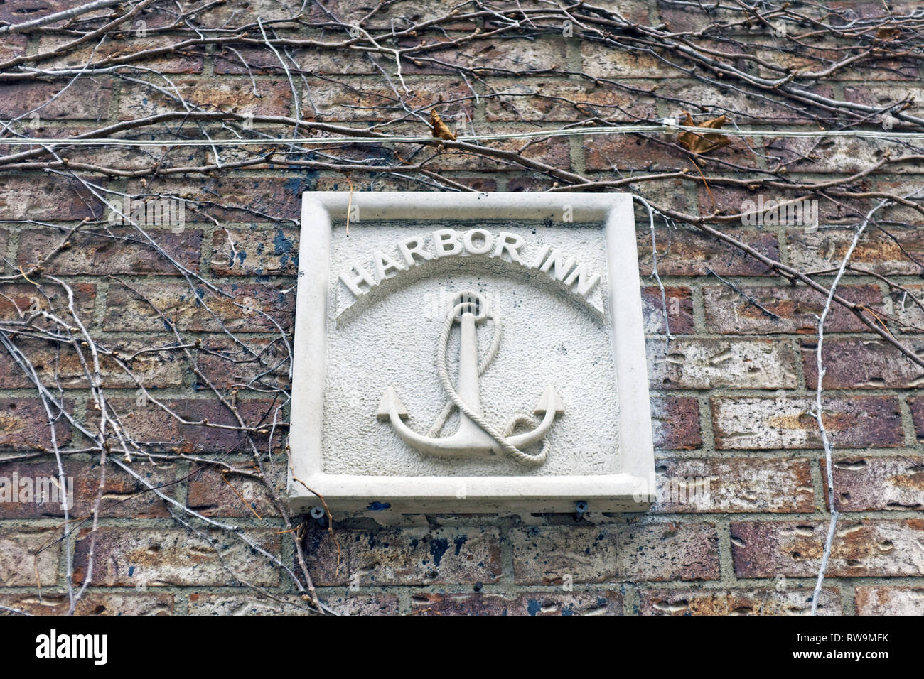 Harbour Inn in Cleveland Appartamenti in Cleveland, Ohio, Stati Uniti d'America è stata una rinomata Watering Hole sin dal 1895. Foto Stock