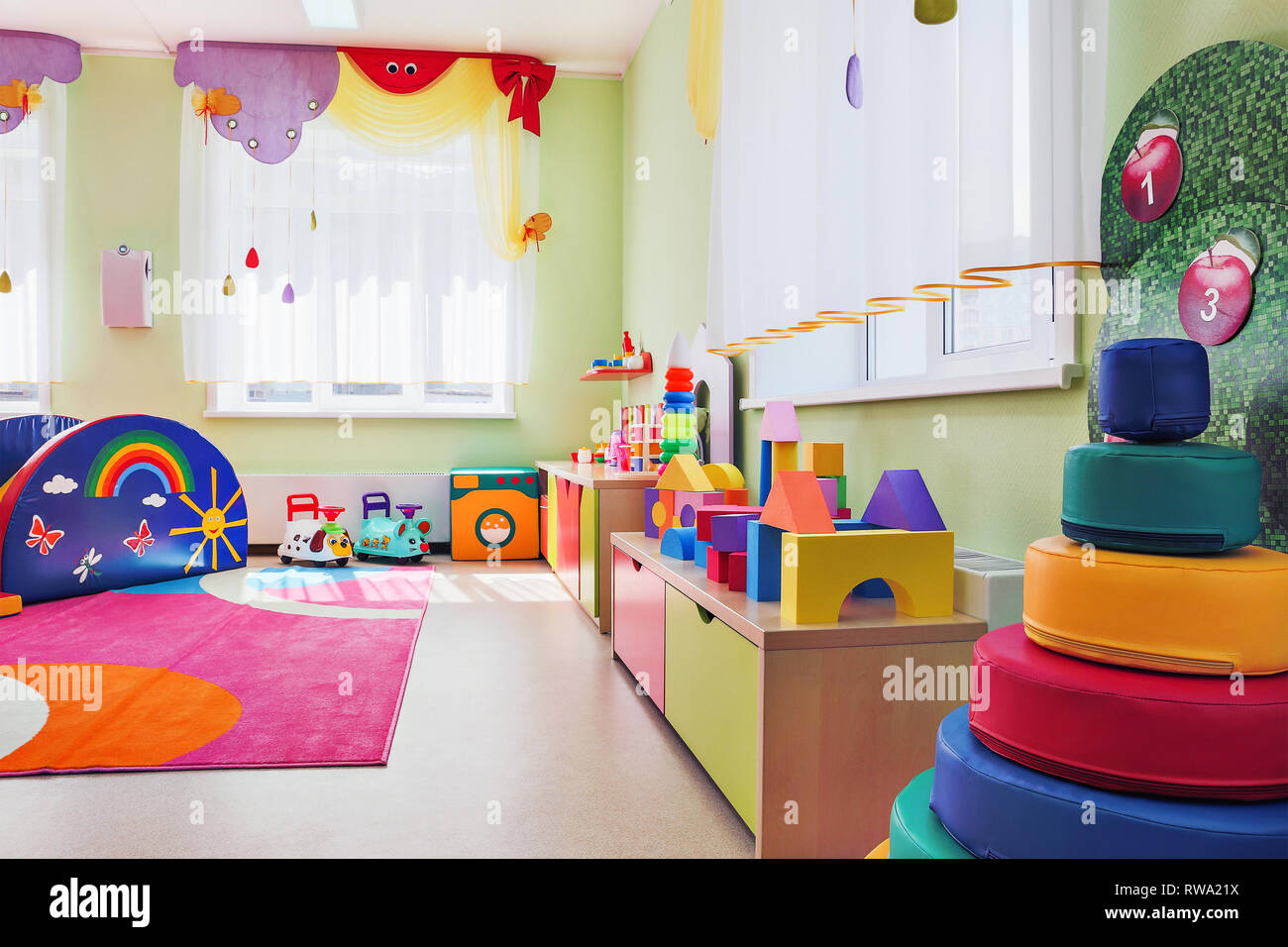 Per bambini Sala giochi. Foto Stock