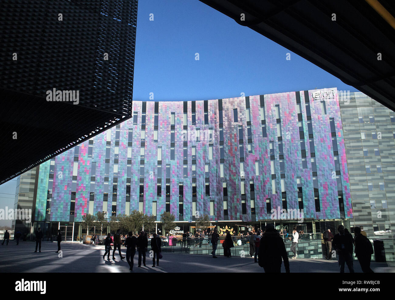 Aloft London Excel Hotel Foto Stock