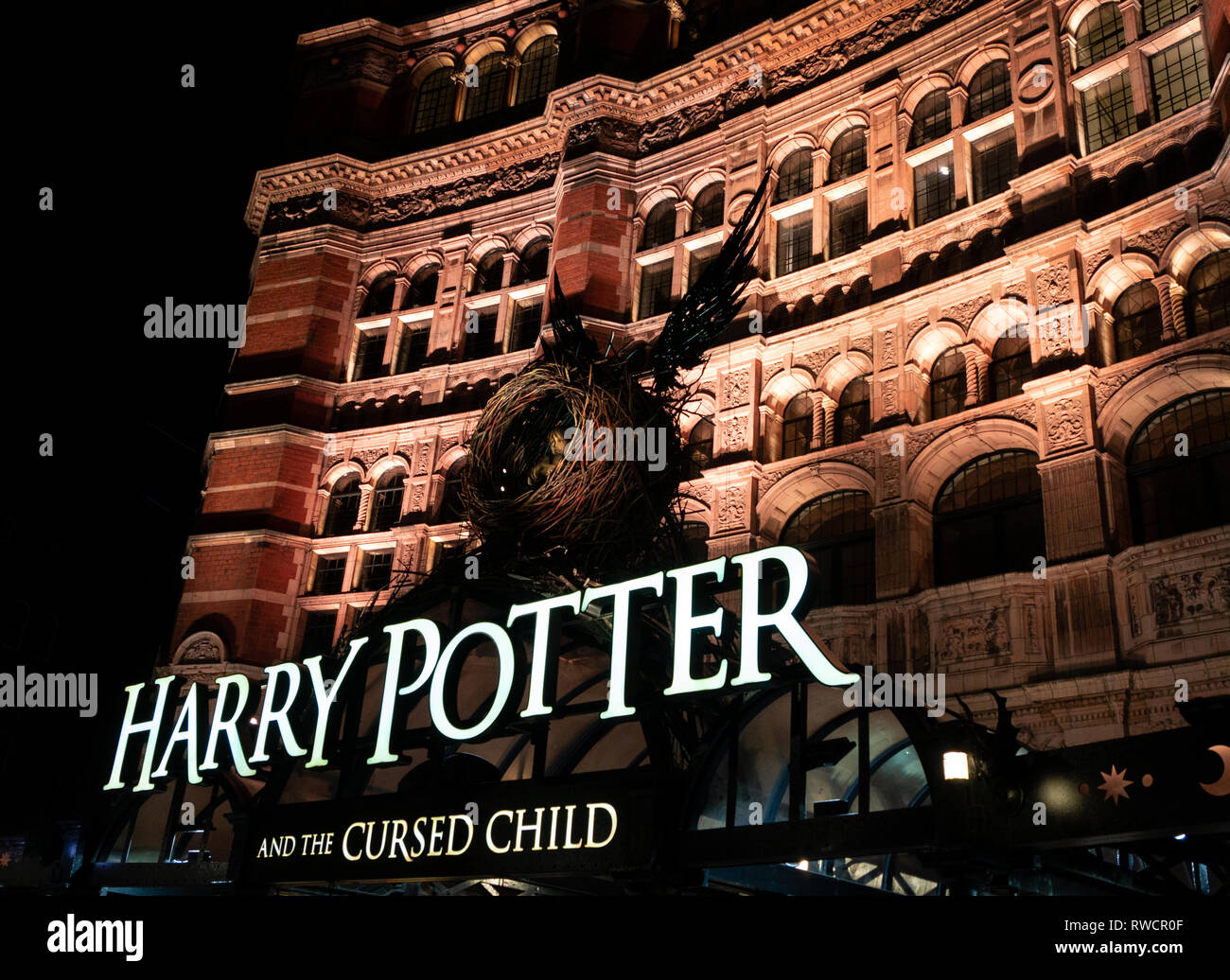 Harry Potter e il maledetto bambino, Palace Theatre, London, Regno Unito Foto Stock