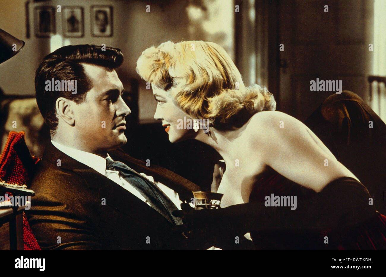 HUDSON,MALONE, scritto sul vento, 1956 Foto Stock