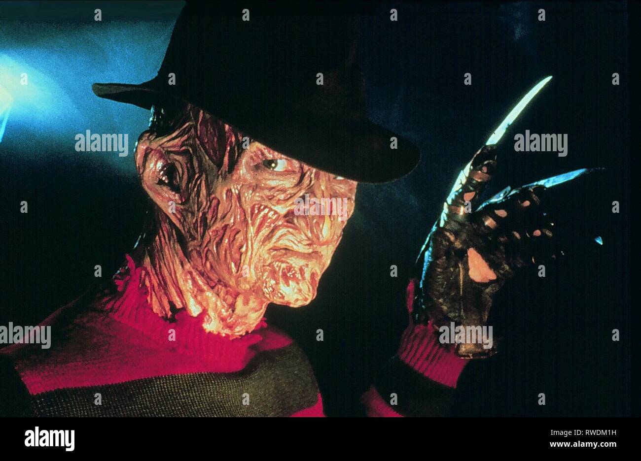 ROBERT ENGLUND, un incubo su Elm Street 4 : IL SOGNO MASTER, 1988 Foto Stock