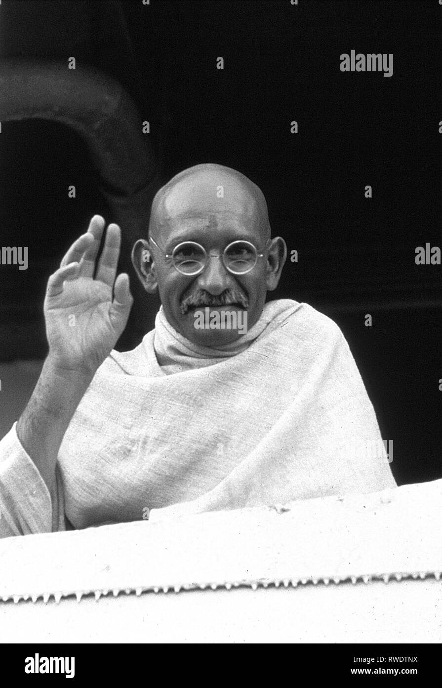 BEN KINGSLEY, Gandhi, 1982 Foto Stock