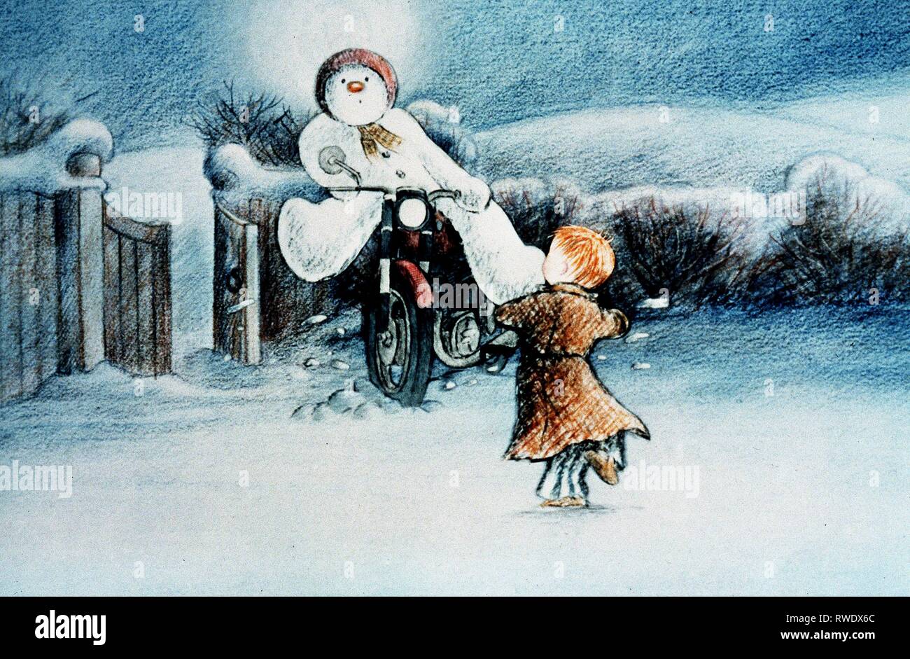 Il pupazzo di neve il pupazzo di neve, 1982 Foto Stock