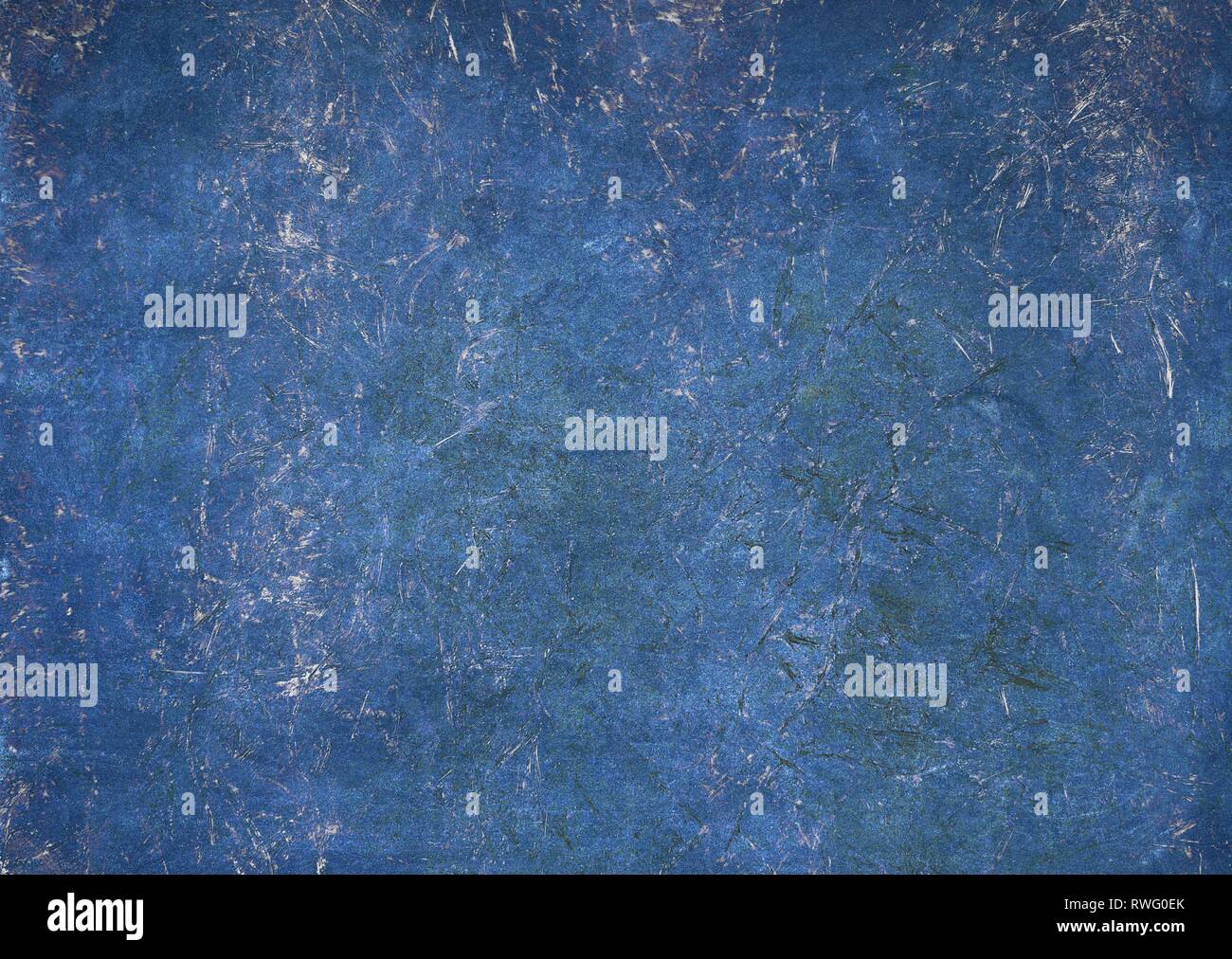 Blu sfondo grunge Foto Stock