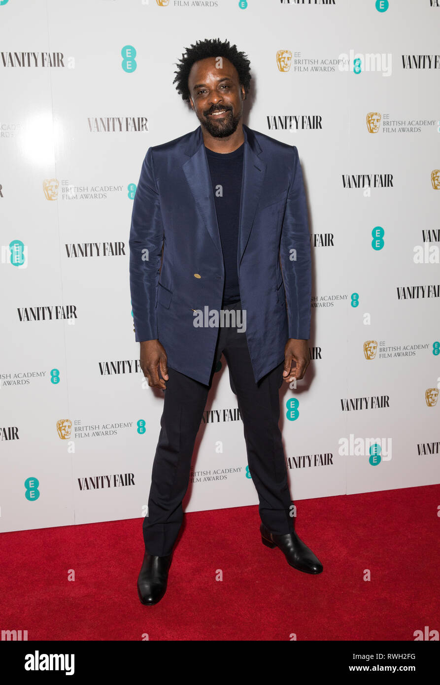 Vanity Fair EE Rising Star Party presso il Battista presso l'Oscar Hotel a Holborn, Londra. Dotato di: Ariyon Bakare dove: Londra, Regno Unito quando: 31 Gen 2019 Credit: Phil Lewis/WENN.com Foto Stock