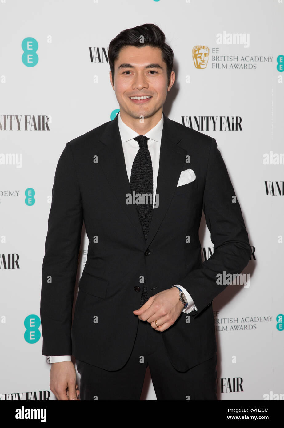 Vanity Fair EE Rising Star Party presso il Battista presso l'Oscar Hotel a Holborn, Londra. Dotato di: Henry Golding dove: Londra, Regno Unito quando: 31 Gen 2019 Credit: Phil Lewis/WENN.com Foto Stock