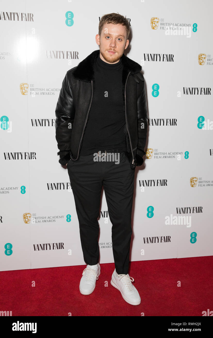Vanity Fair EE Rising Star Party presso il Battista presso l'Oscar Hotel a Holborn, Londra. Dotato di: Joe Cole dove: Londra, Regno Unito quando: 31 Gen 2019 Credit: Phil Lewis/WENN.com Foto Stock