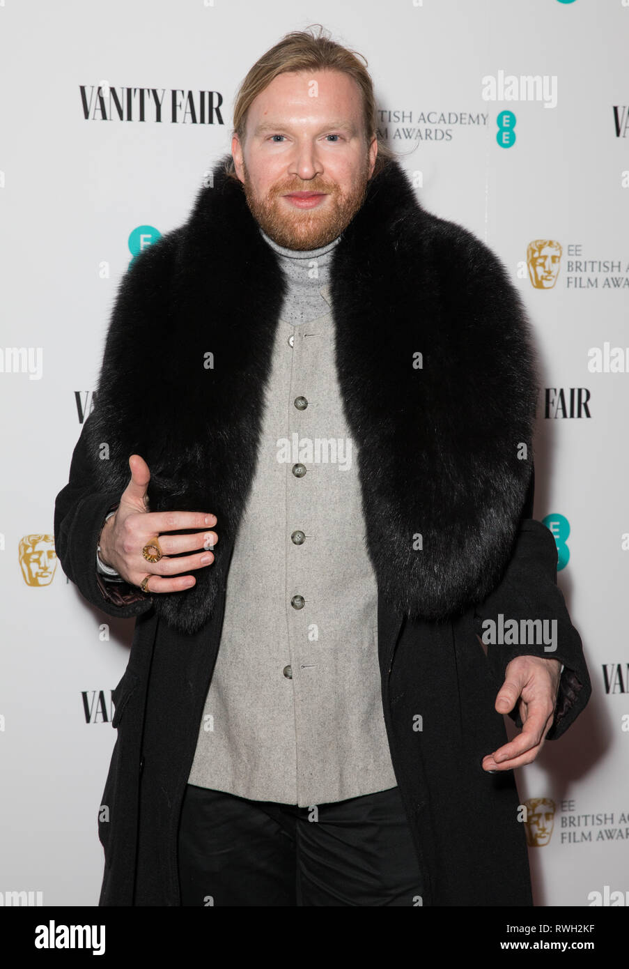 Vanity Fair EE Rising Star Party presso il Battista presso l'Oscar Hotel a Holborn, Londra. Dotato di: Henry Conway dove: Londra, Regno Unito quando: 31 Gen 2019 Credit: Phil Lewis/WENN.com Foto Stock