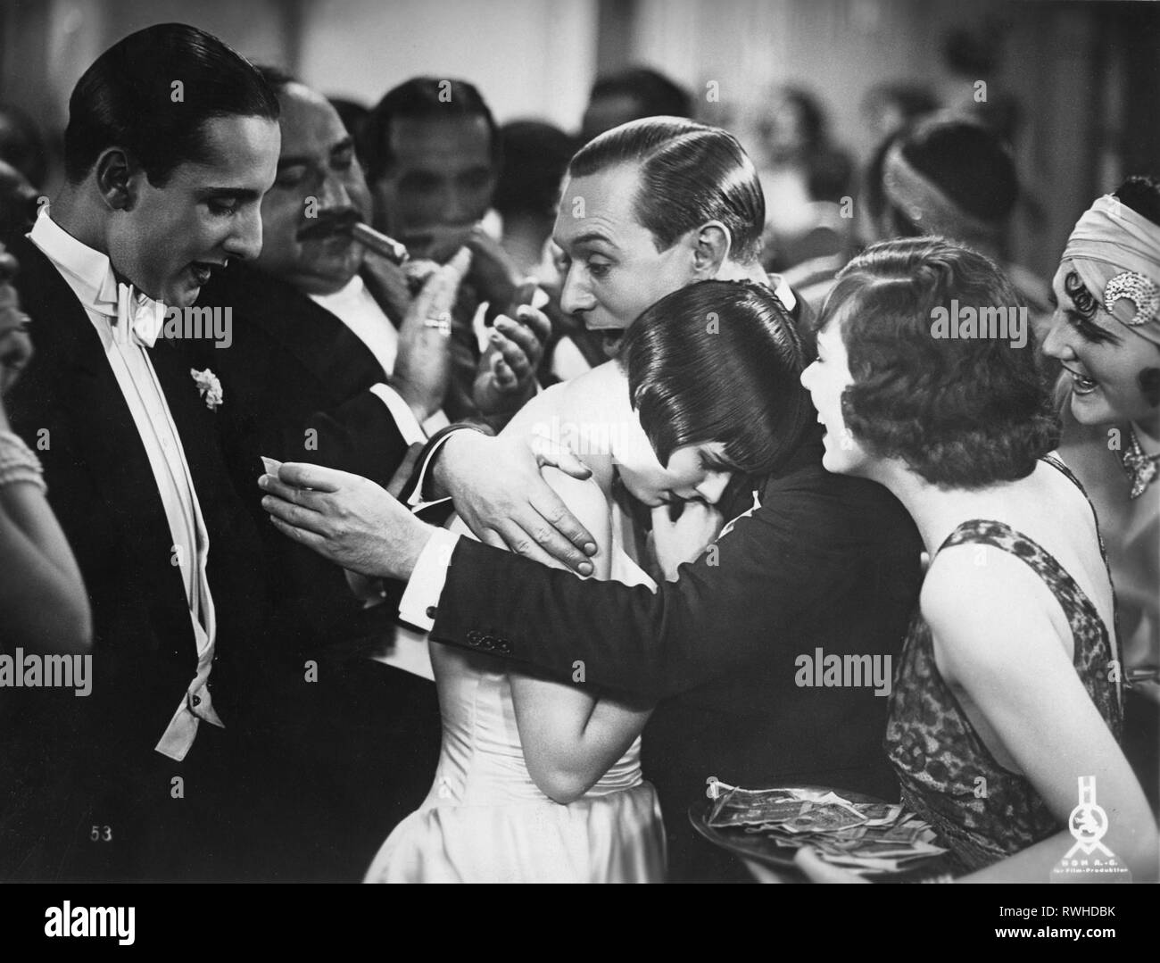 LOUISE BROOKS e GEORGES CHARLIA in PRIX DE BEAUTE / MISS EUROPA 1930 regista AUGUSTO GENINA idea Rene Clair adattamento René Clair e G. W. Pabst French Silent Film / Early Sound Movie Soadly-Film Foto Stock