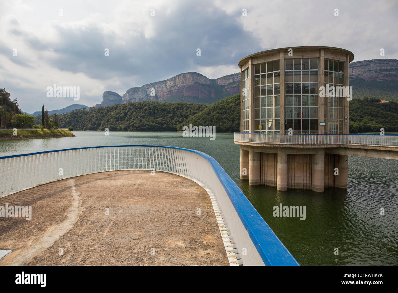 Palude di SAU, Vilanova de Sau, Barcellona, ​​Catalonia, Spagna Foto Stock