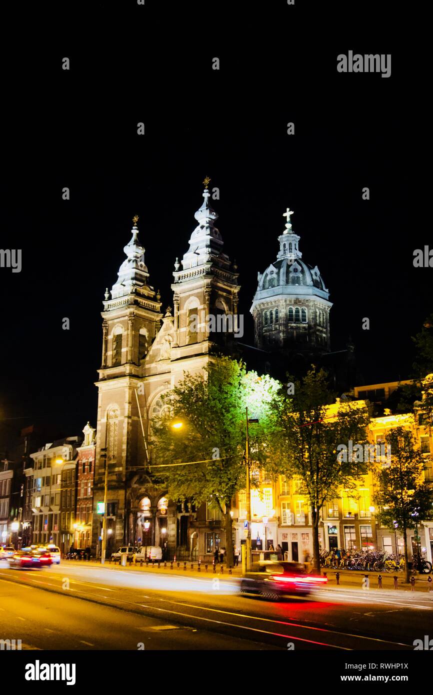 Da qualche parte in Amsterdam, Olanda Foto Stock