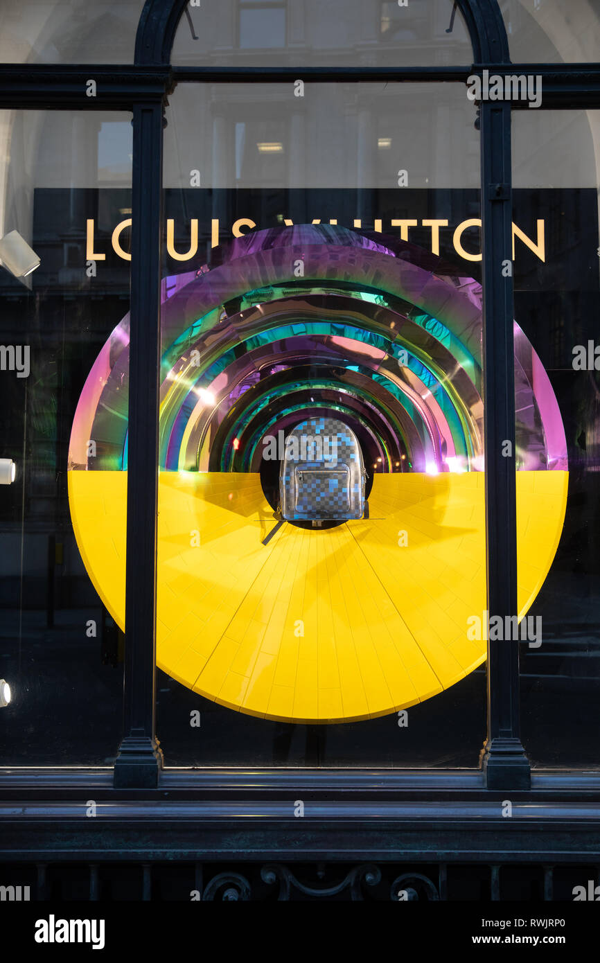 Negozio Louis Vuitton, Foto Stock