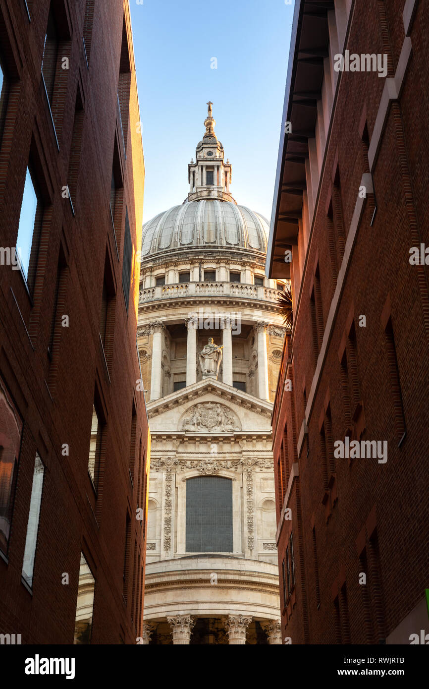 La Cattedrale di St Paul, Londra, Regno Unito Foto Stock