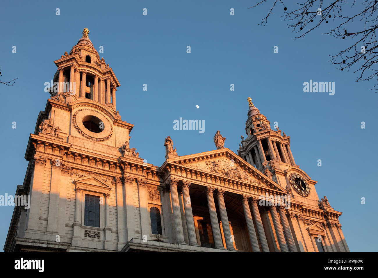 La Cattedrale di St Paul, Londra, Regno Unito Foto Stock