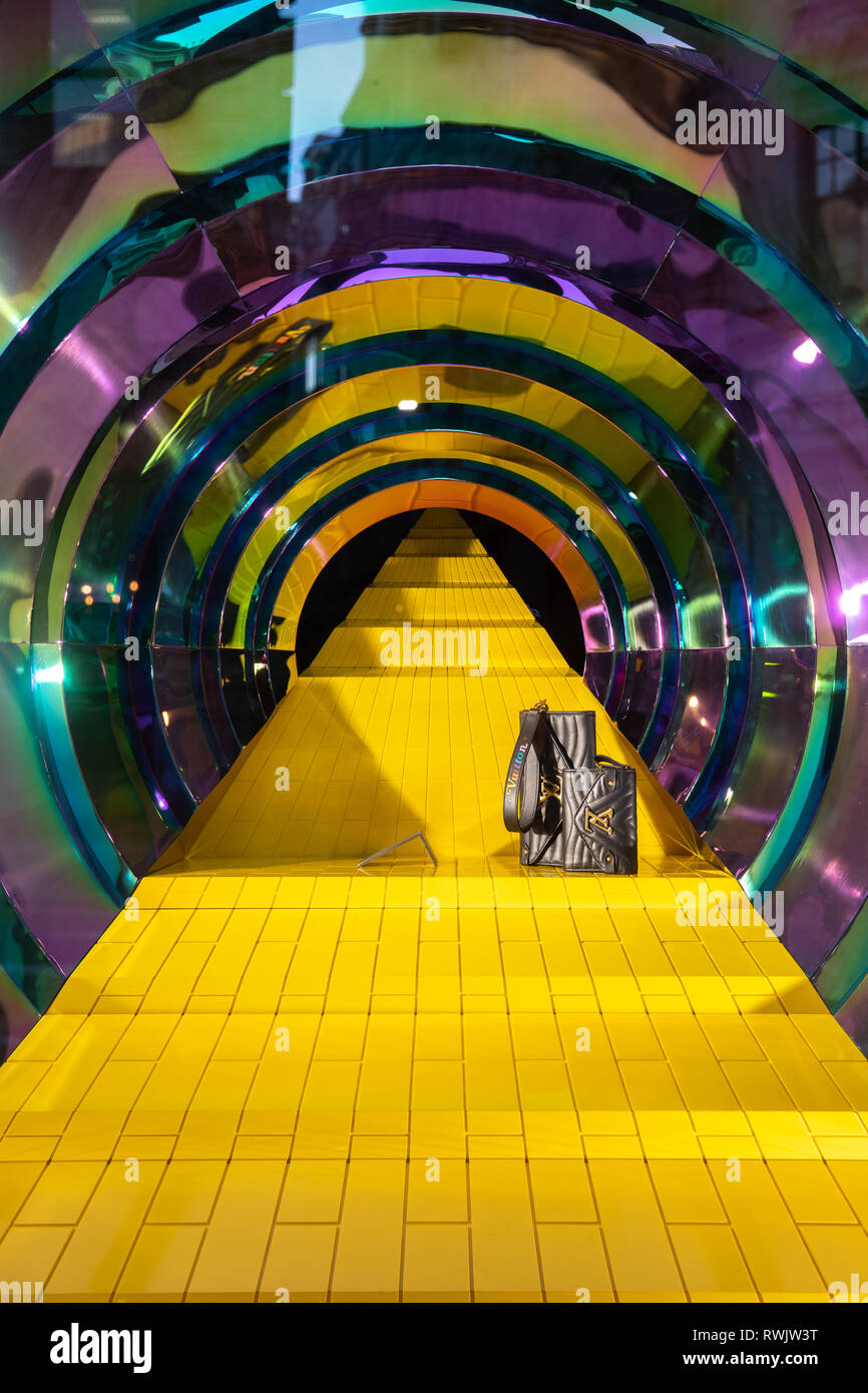 Negozio Louis Vuitton, Foto Stock