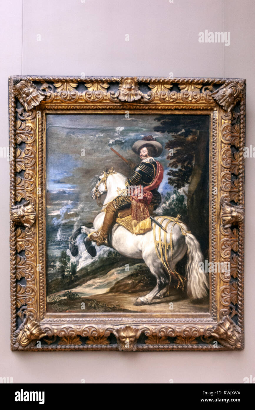 Don Gaspar de Guzmán (1587-1645), Count-Duke di Olivares, il Metropolitan Museum of Art, attribuita a Velázquez, Manhattan, New York STATI UNITI D'AMERICA Foto Stock