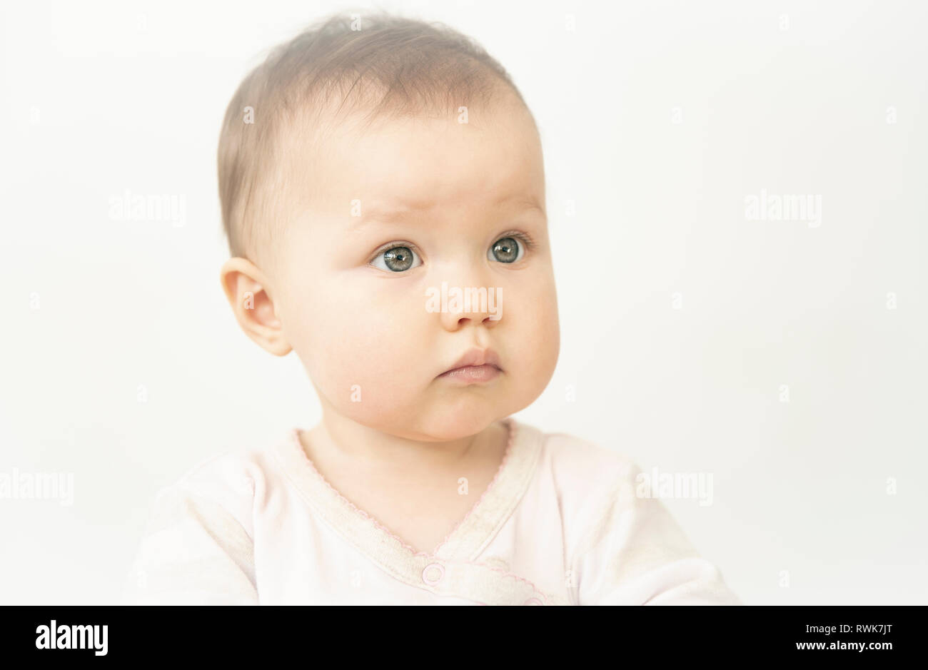 Carino il bambino ritratto Foto Stock