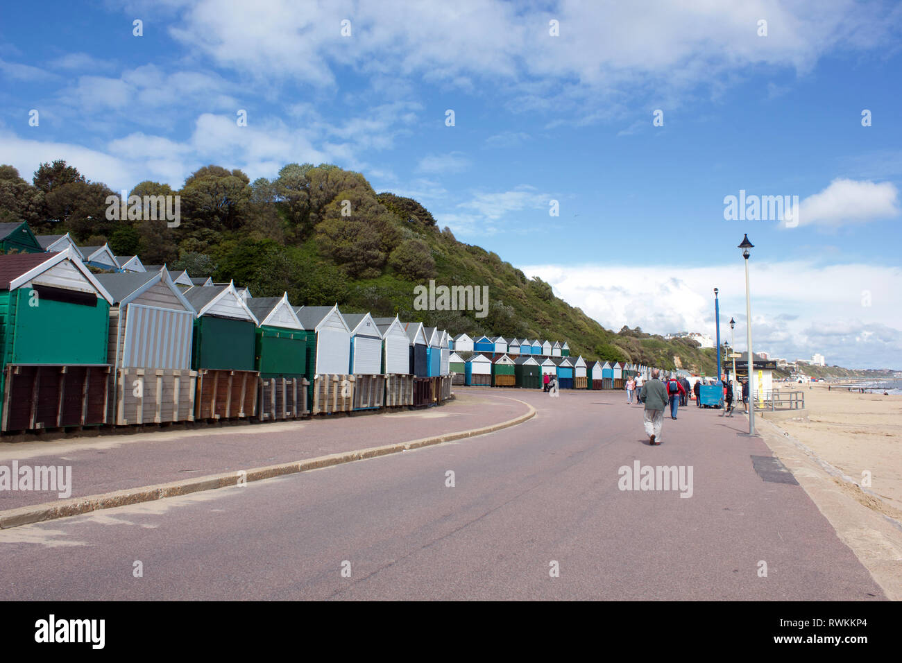 Mare di Bournemouth Dorset, Inghilterra. Foto Stock