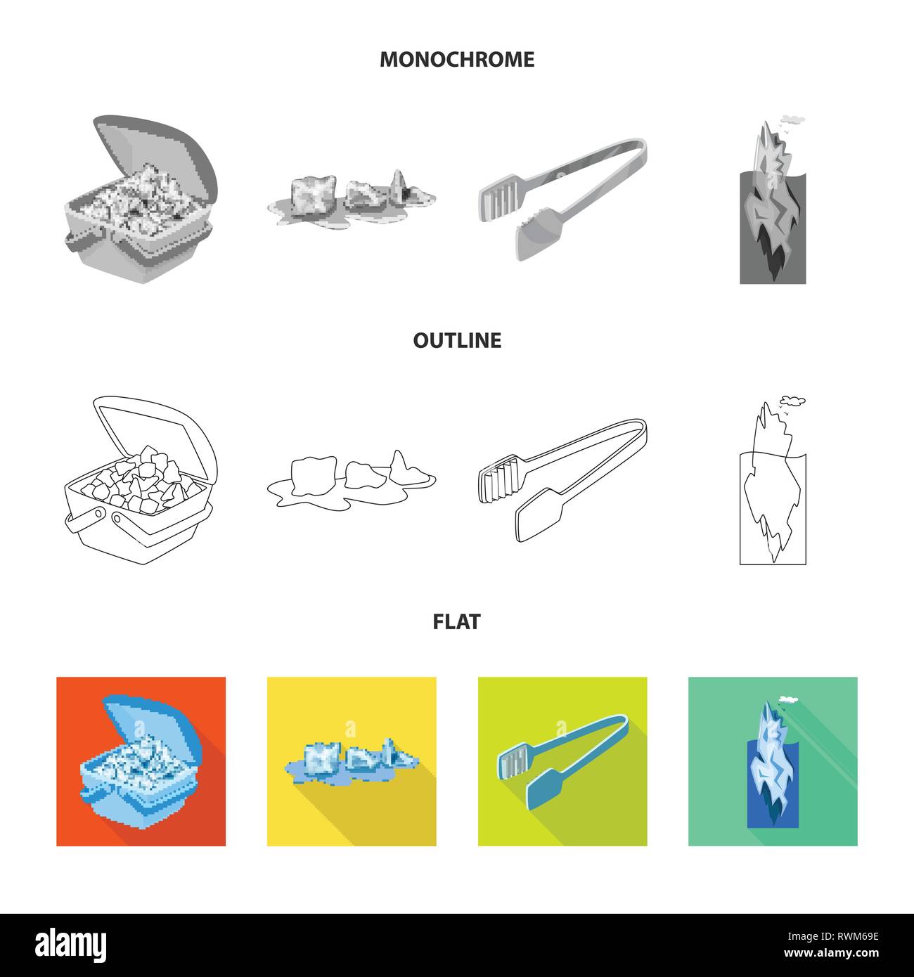 Frigo,cube,pinze,Iceberg, Ice,stoviglie,bar,fusione posate,sott'acqua,cucina,bar,mare,liquido,mensa,ocean,pezzo,blocco,cucina,glacier,splash,crystal,pinza,mountain,traslucido,barbecue,polar,cuoco,clima,freezer,texture,congelati,freddo,trasparente,frost,l'acqua,pulito,bagnato,square,purezza,impostare,vettore,icona,immagine,isolato,raccolta,design,l'elemento,graphic,segno vettori vettore , Illustrazione Vettoriale