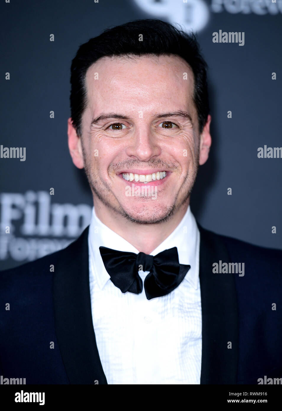 Andrew Scott frequentando il BFI Presidente la cena presso il Rosewood Hotel, Londra. Foto Stock