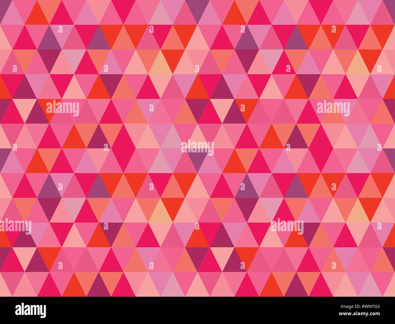 Vector colorato forme geometriche seamless pattern sfondo. Illustrazione Vettoriale