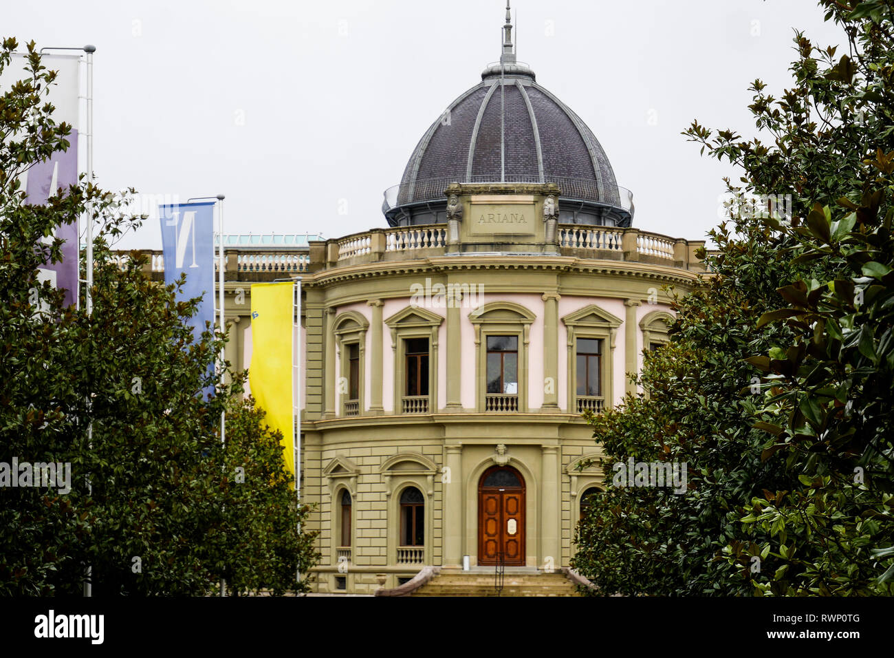 Ariana Museum, Ginevra, Svizzera Foto Stock