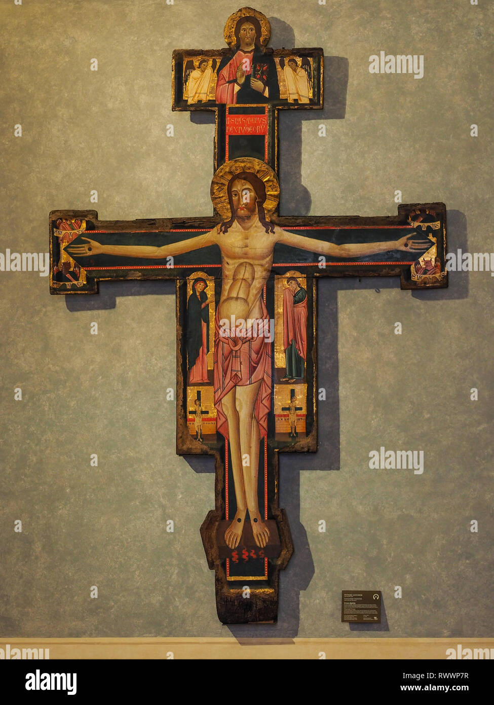 Galleria Nazionale di Arte Antica con la celebre collezione di opere in Barberini palazzo barocco, Roma, Italia. Foto Stock