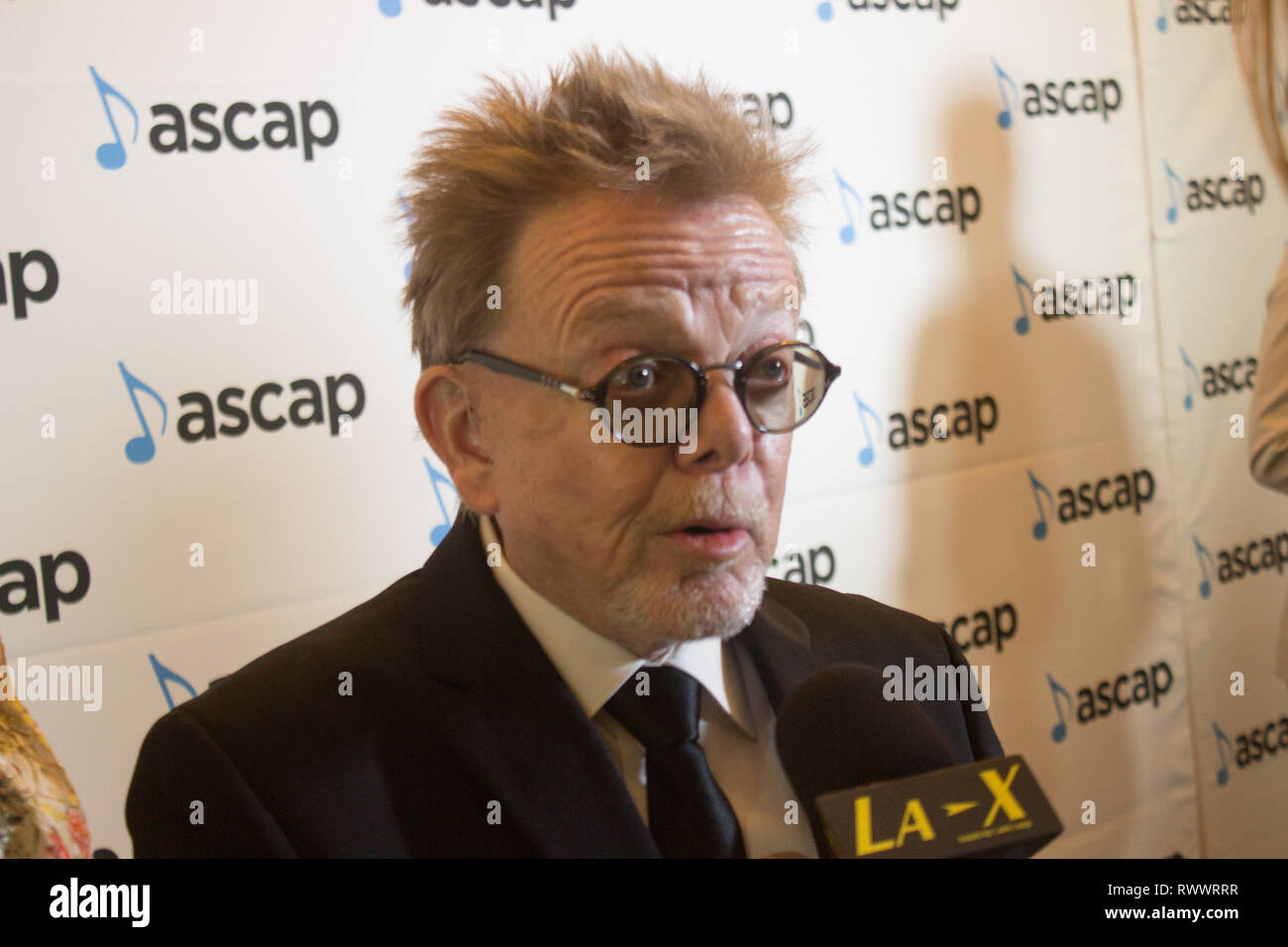 Paul Williams Presidente e Presidente del Consiglio di Amministrazione ASCAP Foto Stock