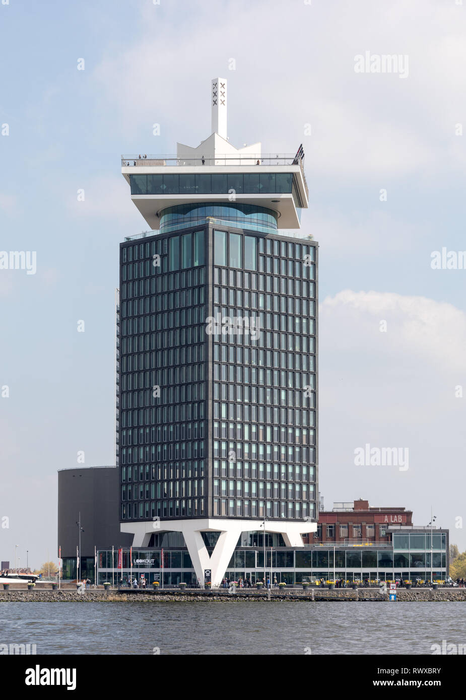 AMSTERDAM, Paesi Bassi - 20 Aprile 2017: EYE Film Institute Paesi Bassi si trova a Amsterdam in Paesi Bassi. Esso include una cinematografia museu Foto Stock