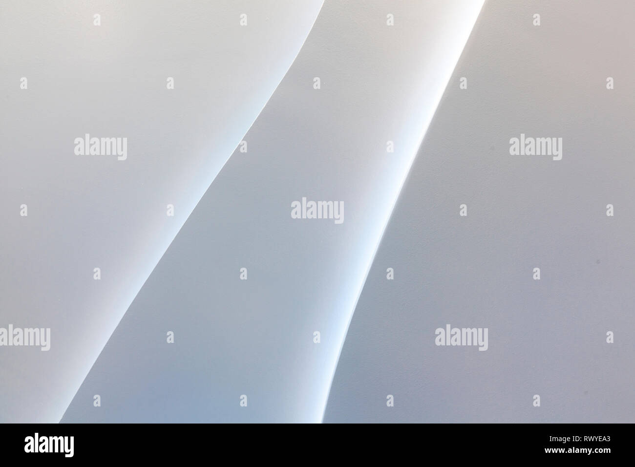Soffitto moderno luci, sfondo astratto Foto Stock