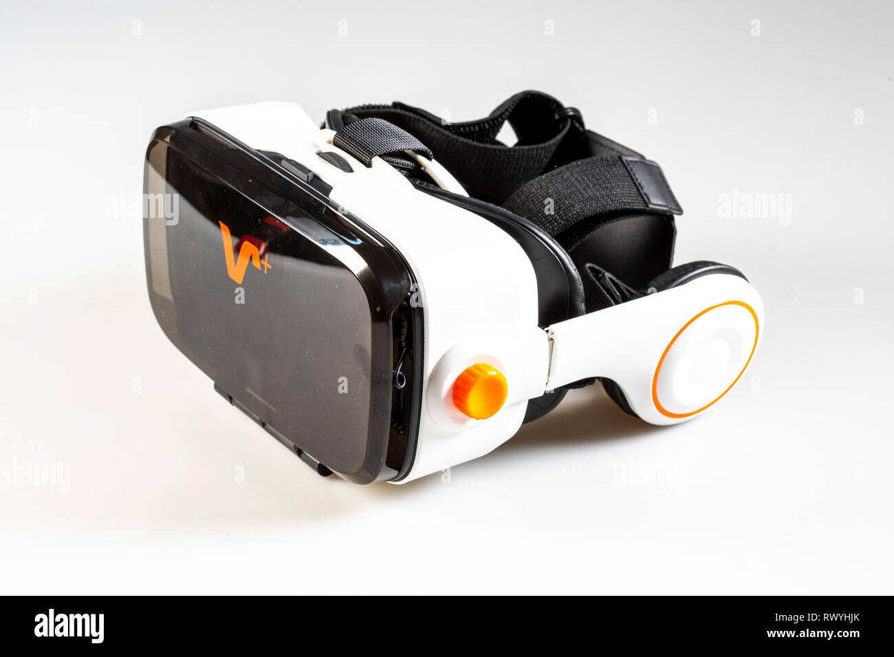 VR occhiali, occhiali per realtà virtuale, 3-D'animazione, Foto Stock