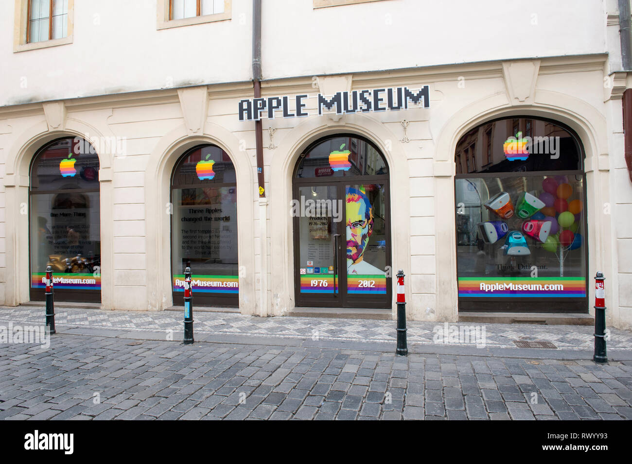 Il Museo di Apple nella Città Vecchia di Praga (Praha), Repubblica Ceca Foto Stock