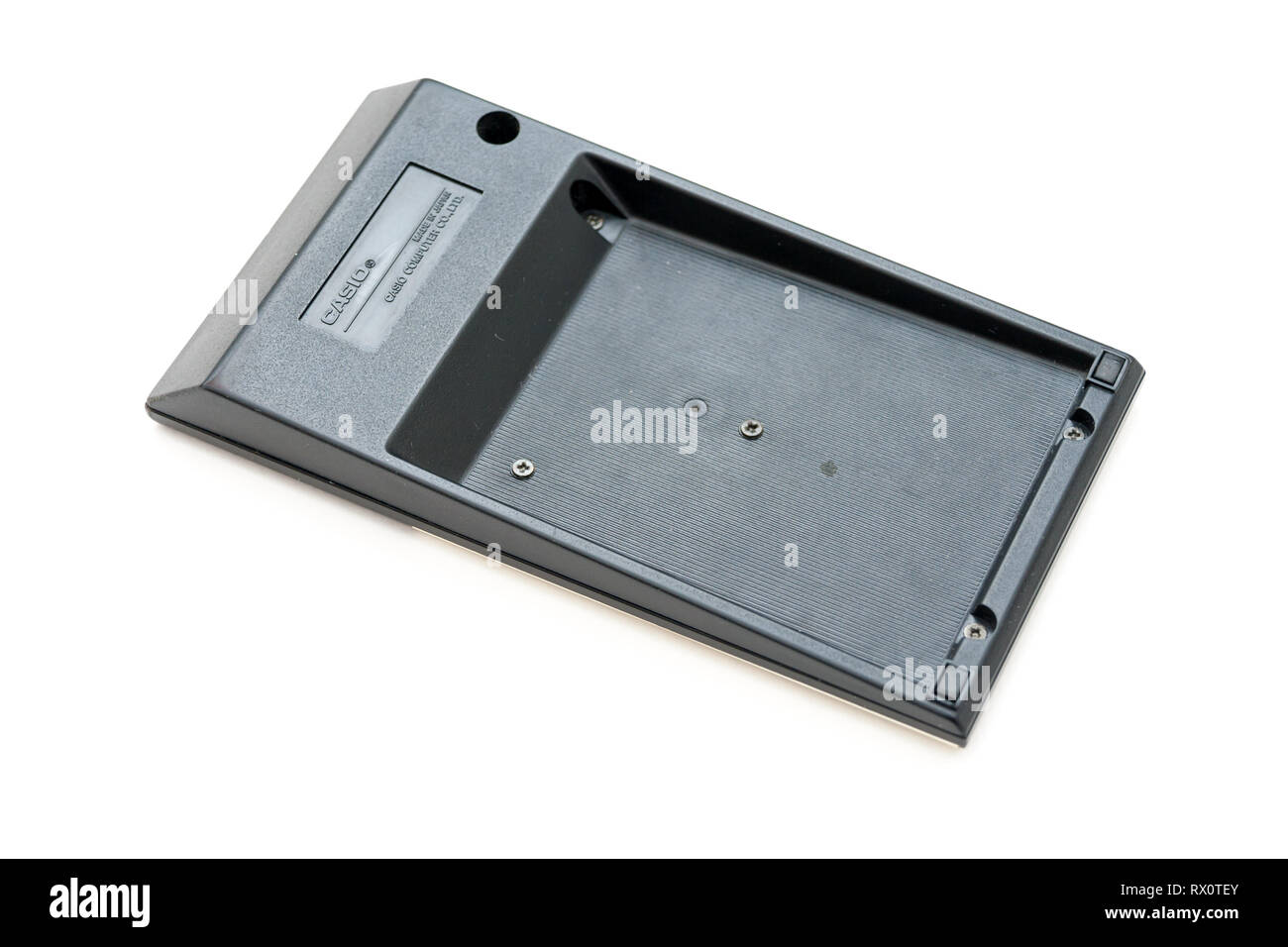 Roma, Italia - Febbraio 02, 2013: Vintage calcolatrice scientifica dal tardo 80s Foto Stock