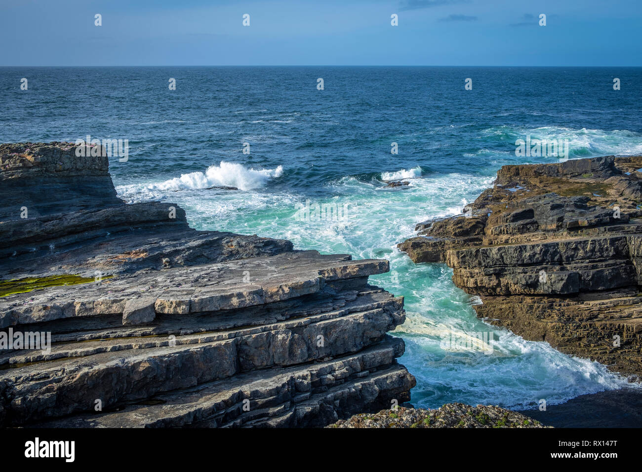 Ponti di Ross, County Clare, Irlanda Foto Stock