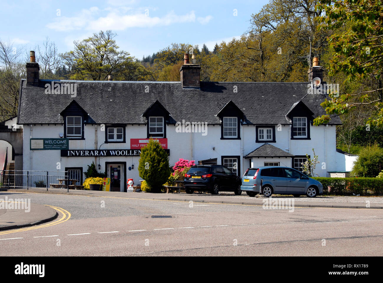 Inveraray Lanificio locali, Inveraray, Argyll, Scozia Foto Stock