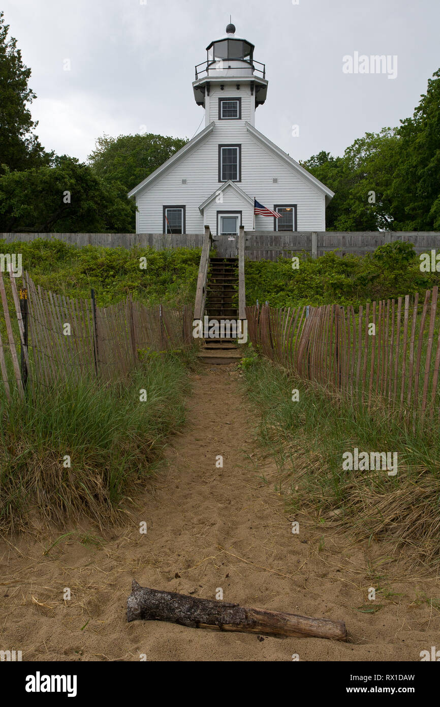 Punto di missione, Grand Traverse County, Michigan, Stati Uniti d'America Foto Stock