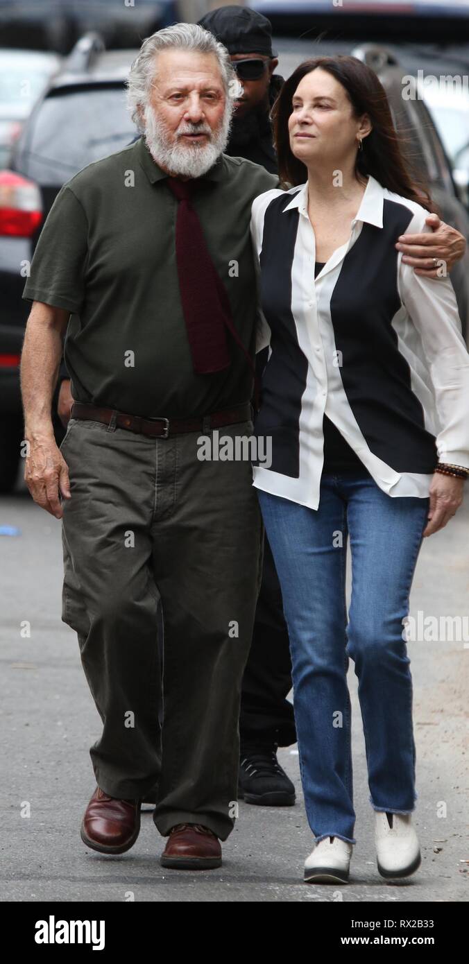 Dustin Hoffman e la moglie Lisa 2016 foto da John Barrett/il PHOTOlink Foto Stock