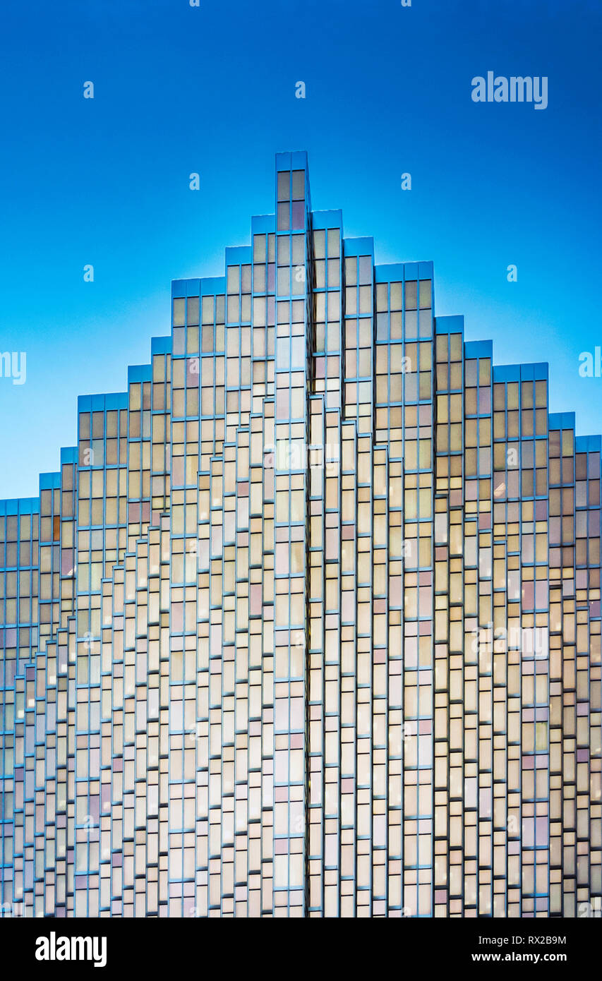 Bank office towers nel quartiere finanziario di Toronto, Royal Bank Plaza Foto Stock