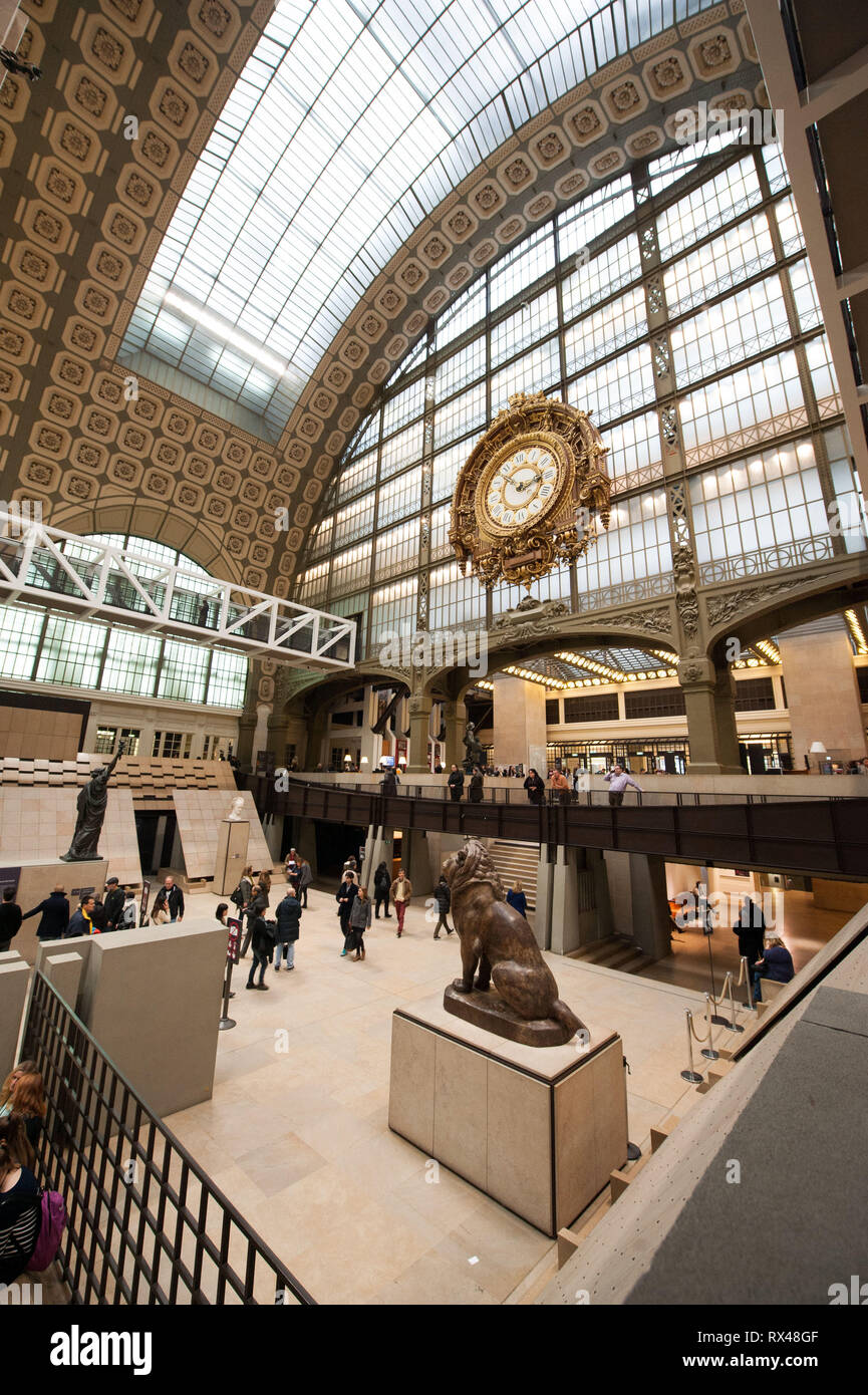 Parigi (Francia): il Musee d'Orsay Museum. Foto Stock