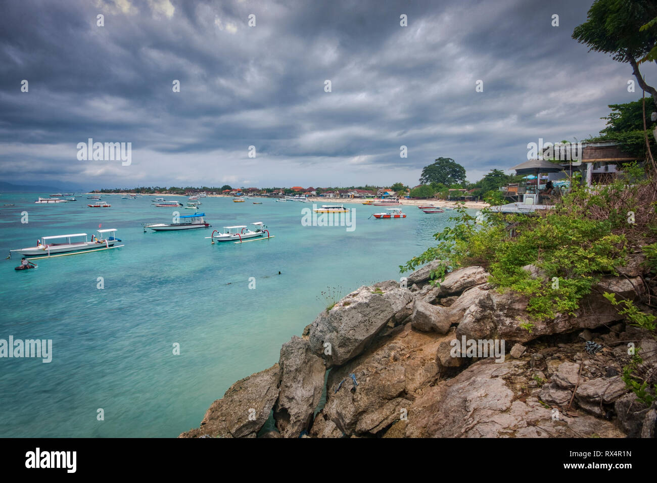 Nusa Lembongan Island, vicino a Bali, in Indonesia Foto Stock