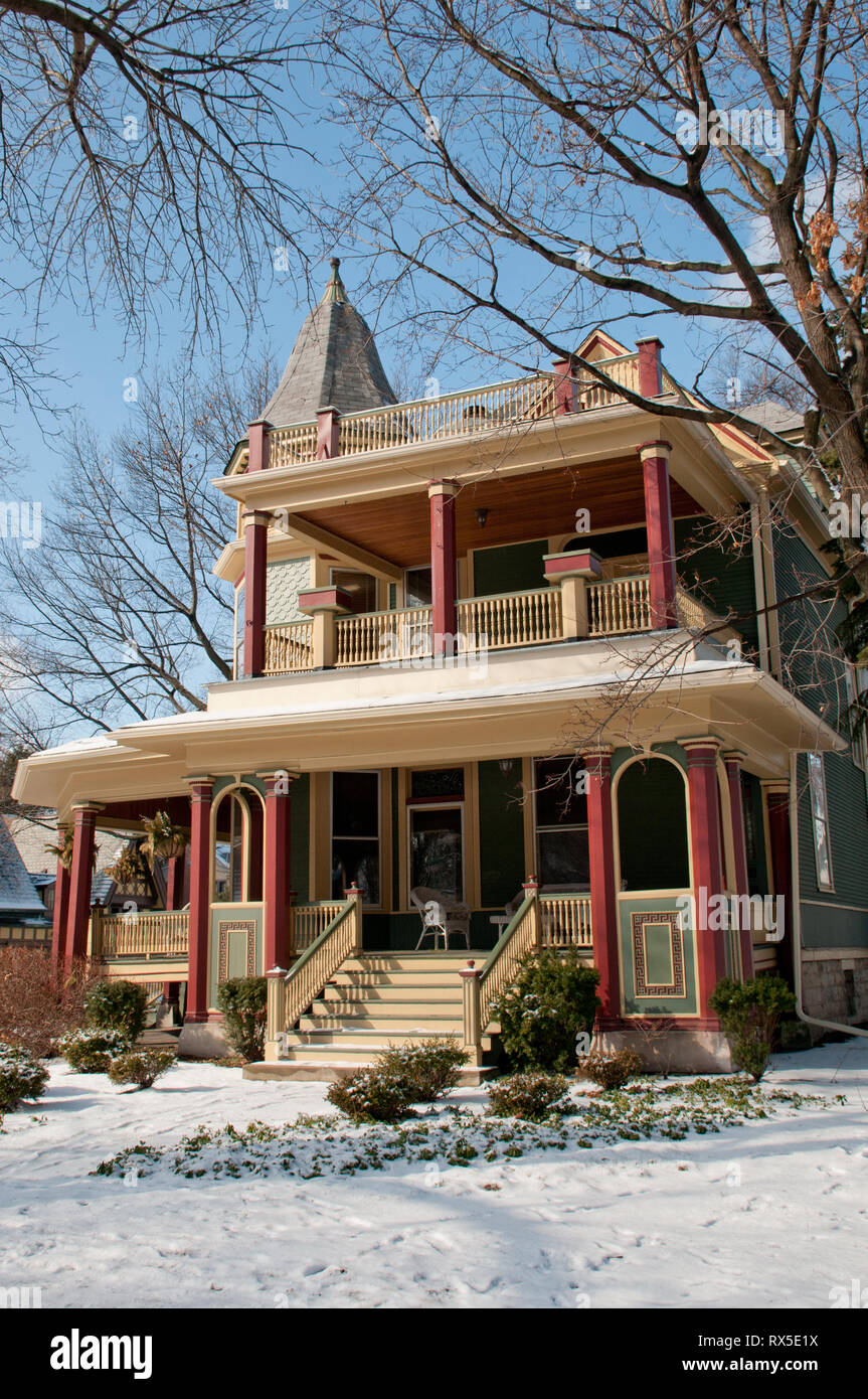 America, Stati Uniti, Illinois, Chicago, Oak Park Foto Stock